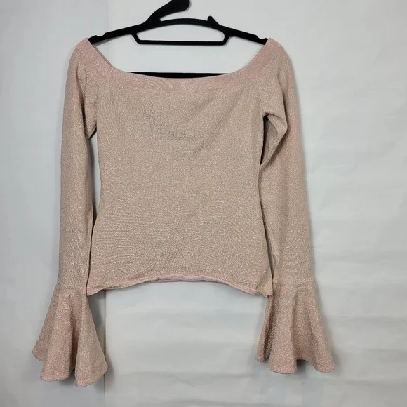 Caroline Constas off the shoulder bell sleeve blouse - Picture 3 of 6